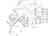 Craftsman Style House Plan - 5 Beds 5.5 Baths 4605 Sq/Ft Plan #54-542 