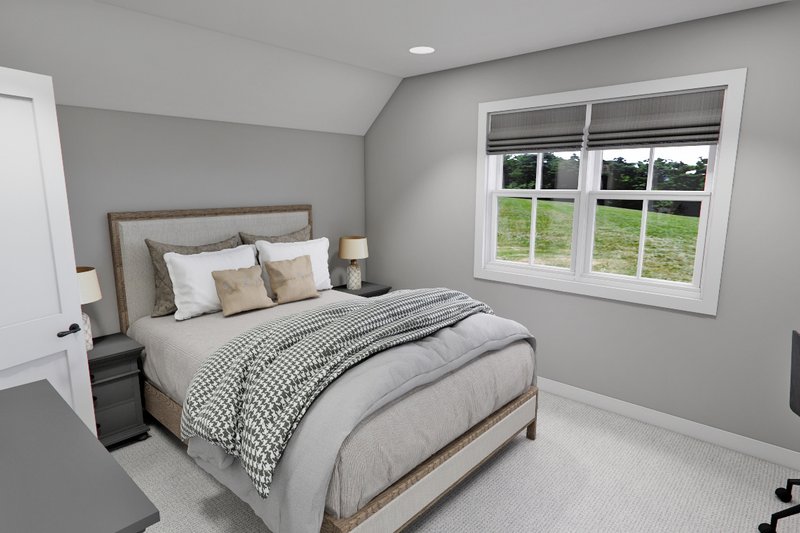House Plan Design - Interior - Bedroom for Craftsman House Plan #51-1301 - 4 bed, 3.5 bath