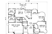 Adobe / Southwestern Style House Plan - 3 Beds 3 Baths 2814 Sq/Ft Plan #1-1168 