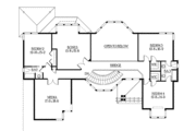 Contemporary Style House Plan - 4 Beds 3.5 Baths 4395 Sq/Ft Plan #132-491 