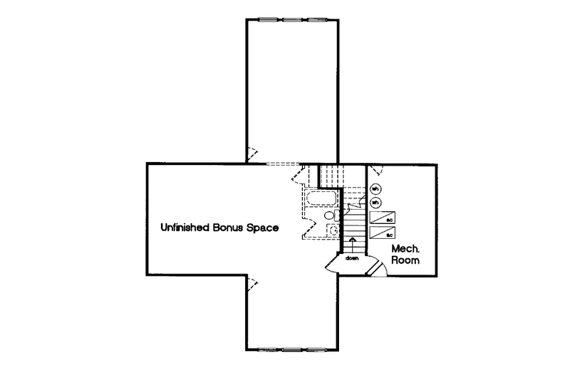 Home Plan - Floor Plan - Other Floor for Mediterranean House Plan #417-682 - 3 bed, 2.5 bath