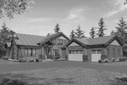 Craftsman Style House Plan - 4 Beds 3 Baths 4035 Sq/Ft Plan #132-239 