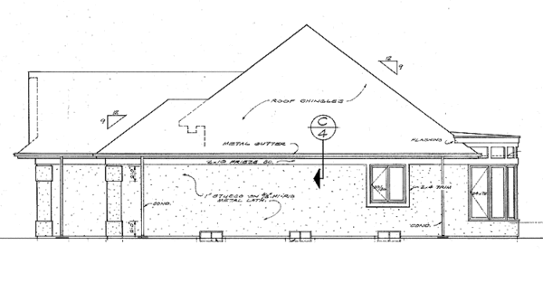 Architectural House Design - Craftsman Floor Plan - Other Floor Plan #72-935