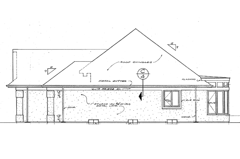 Home Plan - Floor Plan - Other Floor for Craftsman House Plan #72-935 - 2 bed, 2 bath