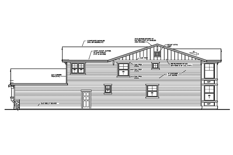 Dream House Plan - Floor Plan - Other Floor for Craftsman House Plan #132-447 - 4 bed, 3 bath