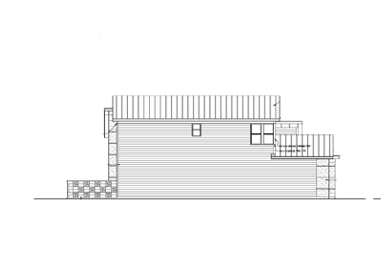 House Design - Exterior - Other Elevation 1 House Plan #569-19 - 3 bed, 2.5 bath