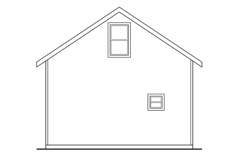 Home Plan - Exterior - Other Elevation for Country House Plan #124-787, 0 bath