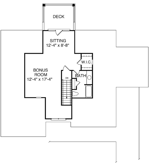 Architectural House Design - Craftsman Floor Plan - Other Floor Plan #453-257