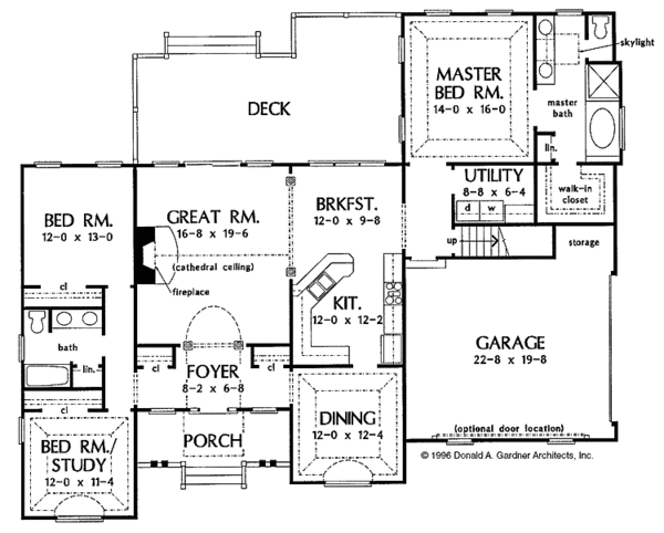 Country Floor Plan - Main Floor Plan #929-275
