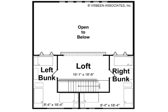 Floor Plan - Upper Floor for Country House Plan #928-43 - 4 bed, 5 bath