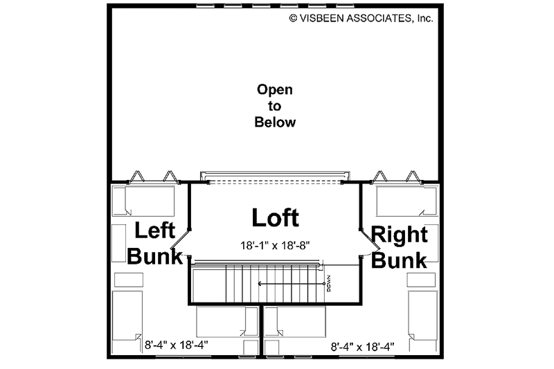 Home Plan - Floor Plan - Upper Floor for Country House Plan #928-43 - 4 bed, 5 bath