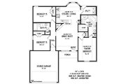 Traditional Style House Plan - 3 Beds 2 Baths 1335 Sq/Ft Plan #424-274 
