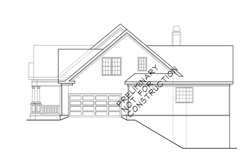 Home Plan - Floor Plan - Other Floor 1 for Craftsman House Plan #927-637 - 3 bed, 2 bath