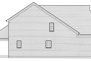 Exterior - Other Elevation 1 for Colonial House Plan #46-843 - 4 bed, 2.5 bath