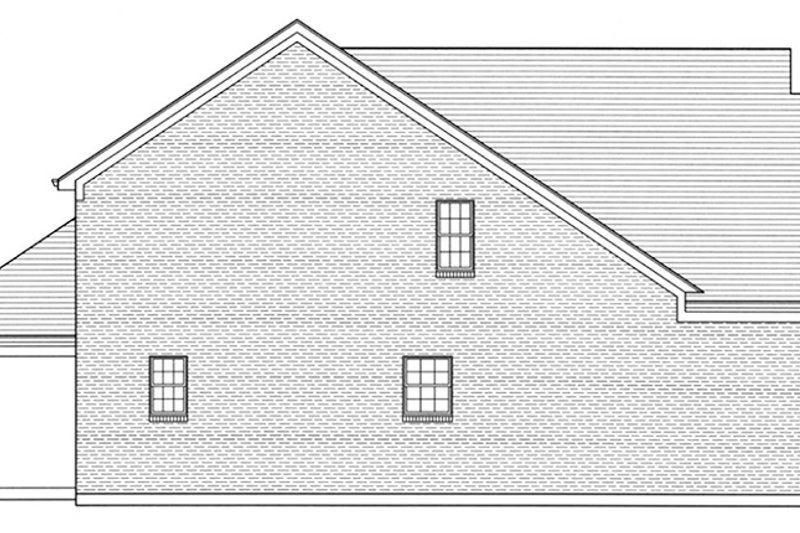 Home Plan - Exterior - Other Elevation 1 for Colonial House Plan #46-843 - 4 bed, 2.5 bath