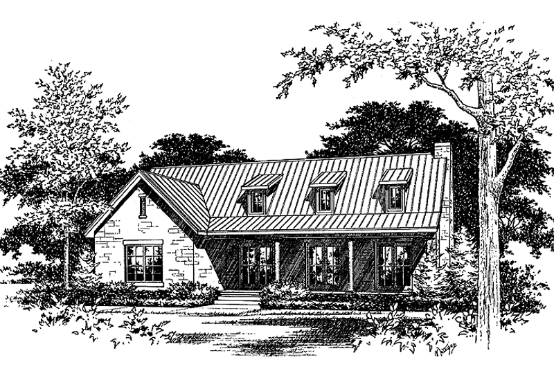 House Plan Design - Country Exterior - Front Elevation Plan #472-274