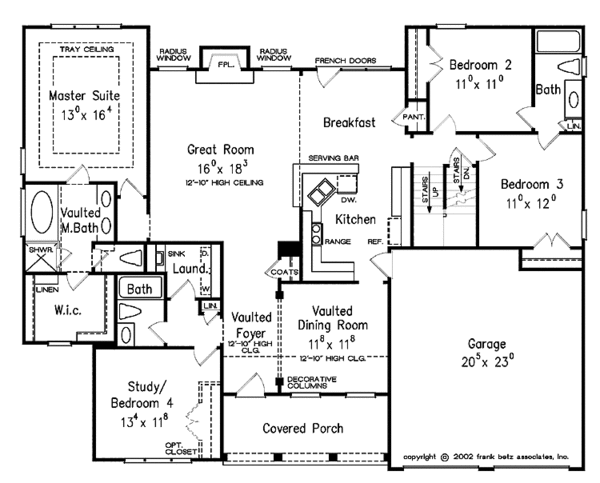 Country Floor Plan - Main Floor Plan #927-867