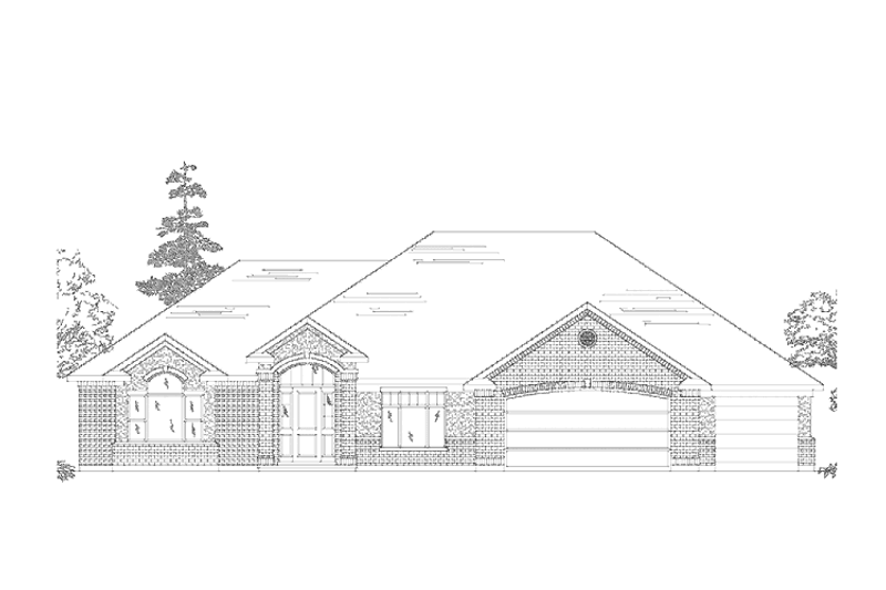 House Blueprint - Country Exterior - Front Elevation Plan #945-100