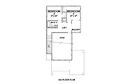 Contemporary Style House Plan - 3 Beds 2.5 Baths 1466 Sq/Ft Plan #472-454 Floor 