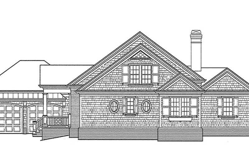 Home Plan - Exterior - Other Elevation for Classical House Plan #429-248 - 3 bed, 2.5 bath