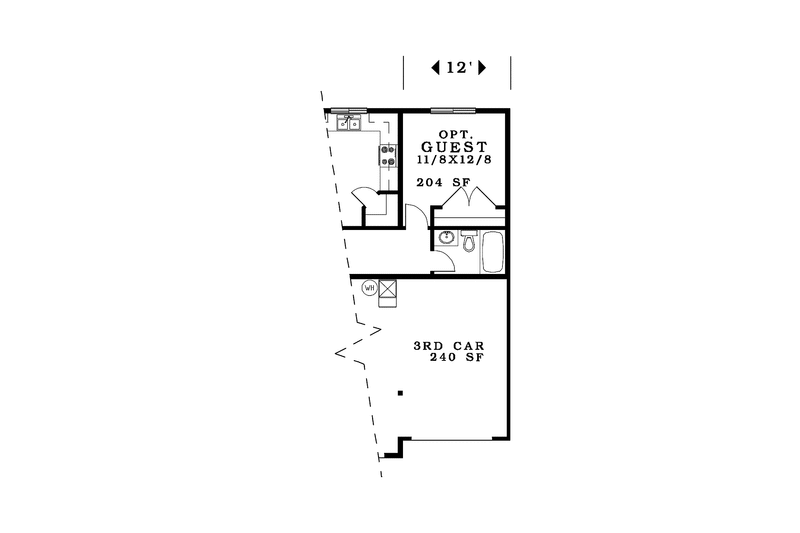 Home Plan - Floor Plan - Main Floor 1 for Craftsman House Plan #943-34 - 4 bed, 2.5 bath