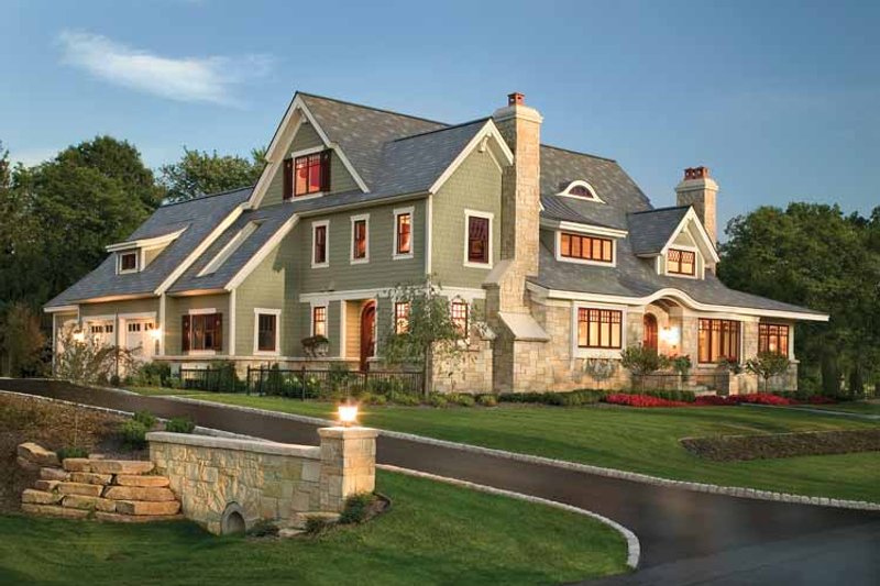 Dream House Plan - Exterior - Front Elevation 5 for Craftsman House Plan #928-19 - 4 bed, 3.5 bath
