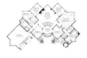 European Style House Plan - 3 Beds 3.5 Baths 4093 Sq/Ft Plan #929-941 