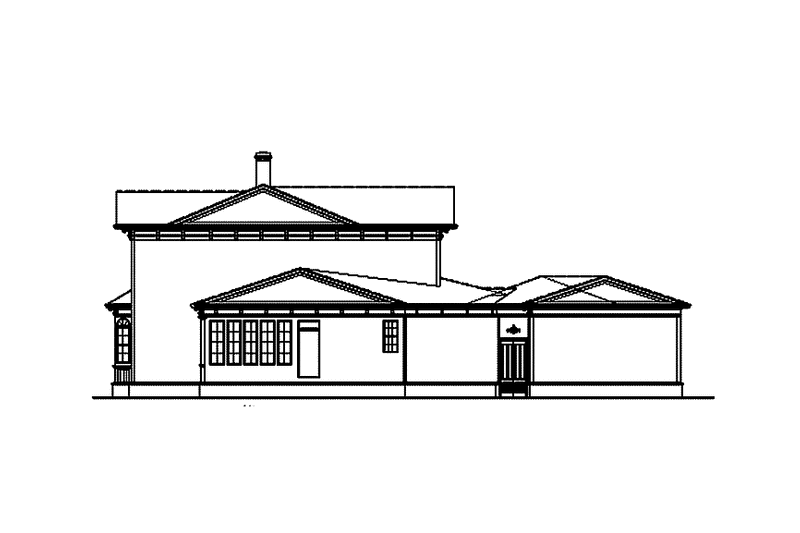 Home Plan - Floor Plan - Other Floor for Traditional House Plan #54-315 - 4 bed, 4.5 bath