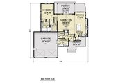 Craftsman Style House Plan - 4 Beds 2.5 Baths 2671 Sq/Ft Plan #1070-13 