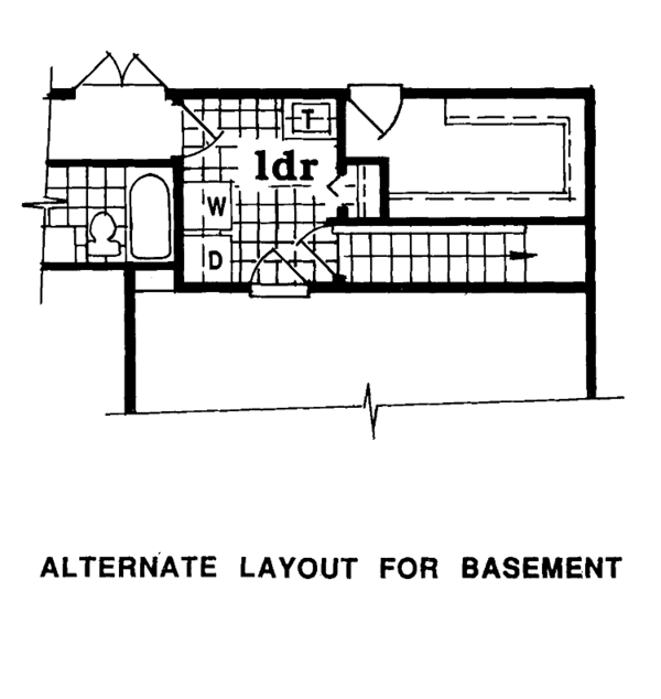 House Blueprint - Ranch Floor Plan - Other Floor Plan #47-812