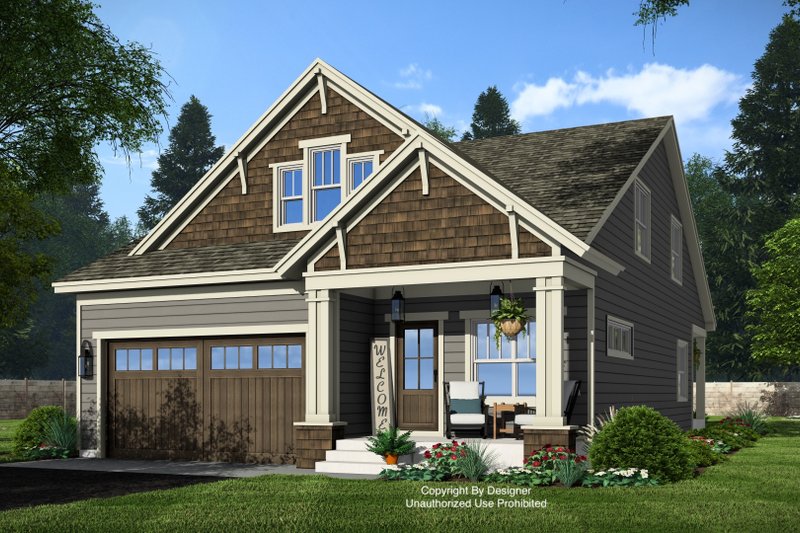 Architectural House Design - Exterior - Front Elevation 6 for Traditional House Plan #51-1551 - 5 bed, 4 bath