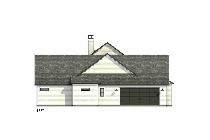 House Blueprint - Exterior - Other Elevation for Farmhouse House Plan #1096-203 - 4 bed, 3.5 bath