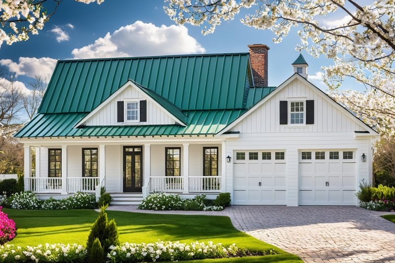 Home Plan - Farmhouse Photo Plan #137-273