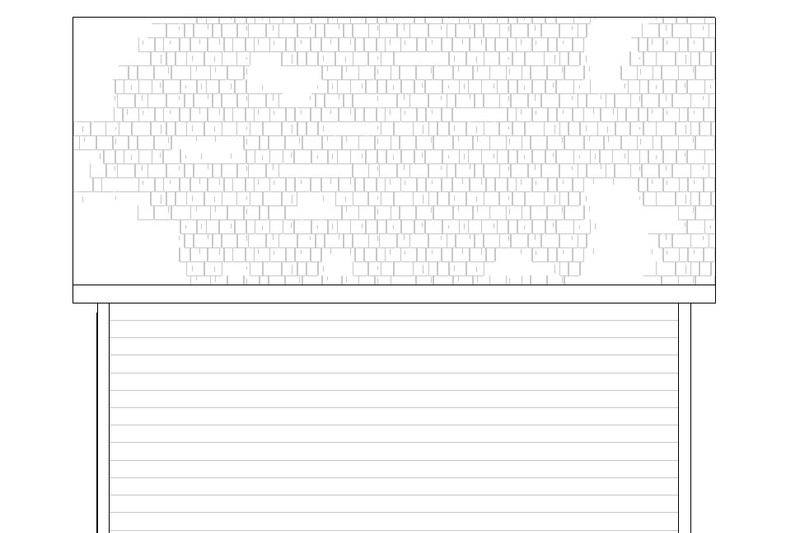 Architectural House Design - Exterior - Rear Elevation 2 for Traditional House Plan #901-168 - 5 bed, 3.5 bath