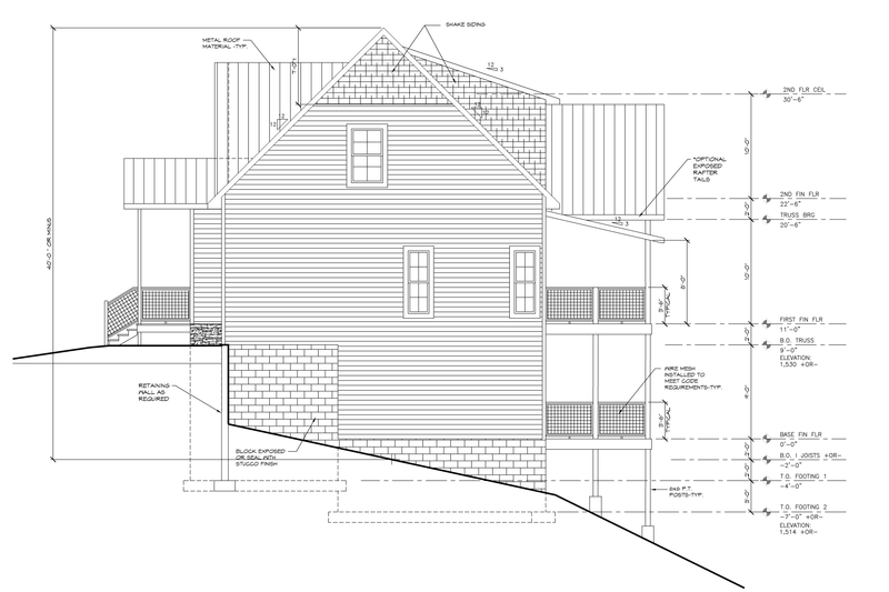 House Plan Design - Exterior - Other Elevation 5 for Cabin House Plan #123-118 - 5 bed, 5 bath