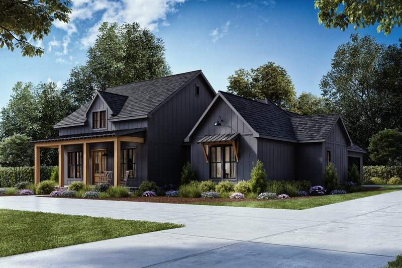 Home Plan - Exterior - Other Elevation 1 for Farmhouse House Plan #1074-66 - 4 bed, 2.5 bath