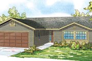 Traditional Style House Plan - 3 Beds 2 Baths 1244 Sq/Ft Plan #124-871 