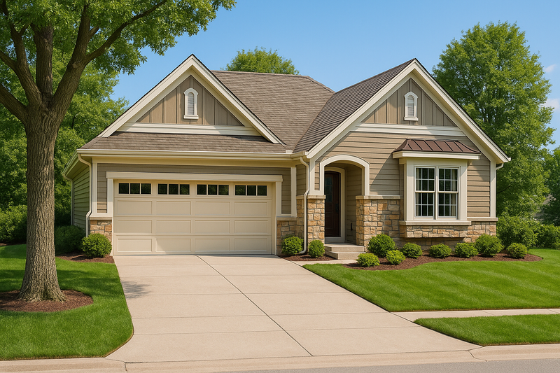 Home Plan - Cottage Exterior - Front Elevation Plan #20-2190