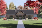 Barndominium Style House Plan - 3 Beds 2 Baths 1638 Sq/Ft Plan #1096-130 