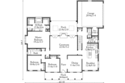 Southern Style House Plan - 3 Beds 2.5 Baths 2089 Sq/Ft Plan #406-189 