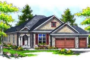 Traditional Exterior - Front Elevation Plan #70-722