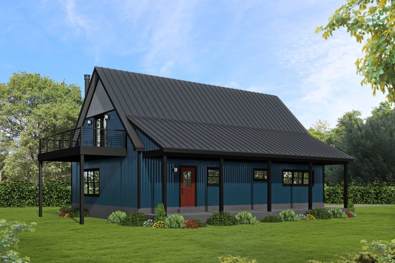 House Plan Design - Exterior - Other Elevation for Traditional House Plan #932-506 - 1 bed, 2 bath
