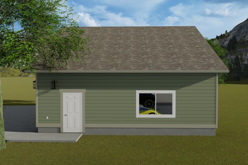 Home Plan - Exterior - Other Elevation for Farmhouse House Plan #1060-115, 0 bath