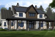 Farmhouse Style House Plan - 5 Beds 4.5 Baths 3536 Sq/Ft Plan #51-1253 