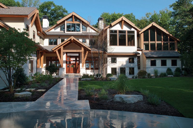 Architectural House Design - Exterior - Front Elevation 4 for Craftsman House Plan #928-247 - 4 bed, 6 bath