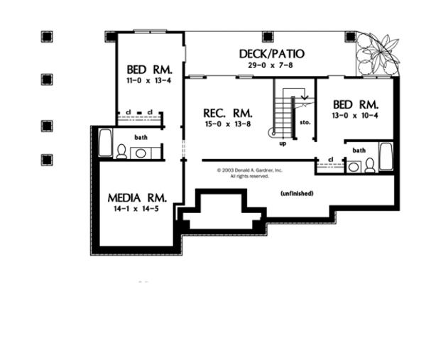 House Plan Design - Craftsman Floor Plan - Other Floor Plan #929-902