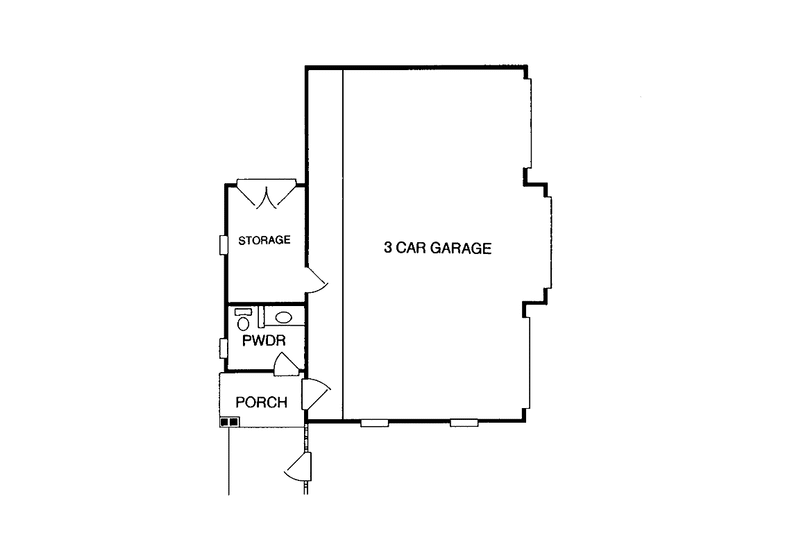 House Blueprint - Floor Plan - Other Floor for Colonial House Plan #952-138 - 4 bed, 4 bath