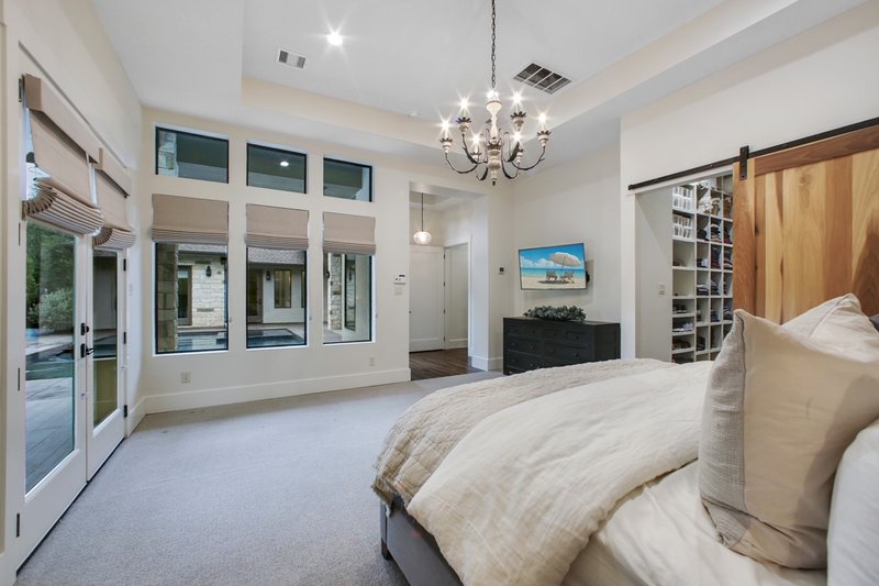 Architectural House Design - Interior - Master Bedroom 1 for Contemporary House Plan #935-5 - 4 bed, 4 bath