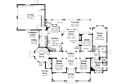 Southern Style House Plan - 4 Beds 3.5 Baths 3613 Sq/Ft Plan #930-270 