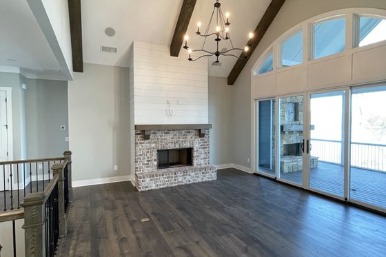 Interior - Family Room 1 for Craftsman House Plan #437-114 - 4 bed, 4 bath